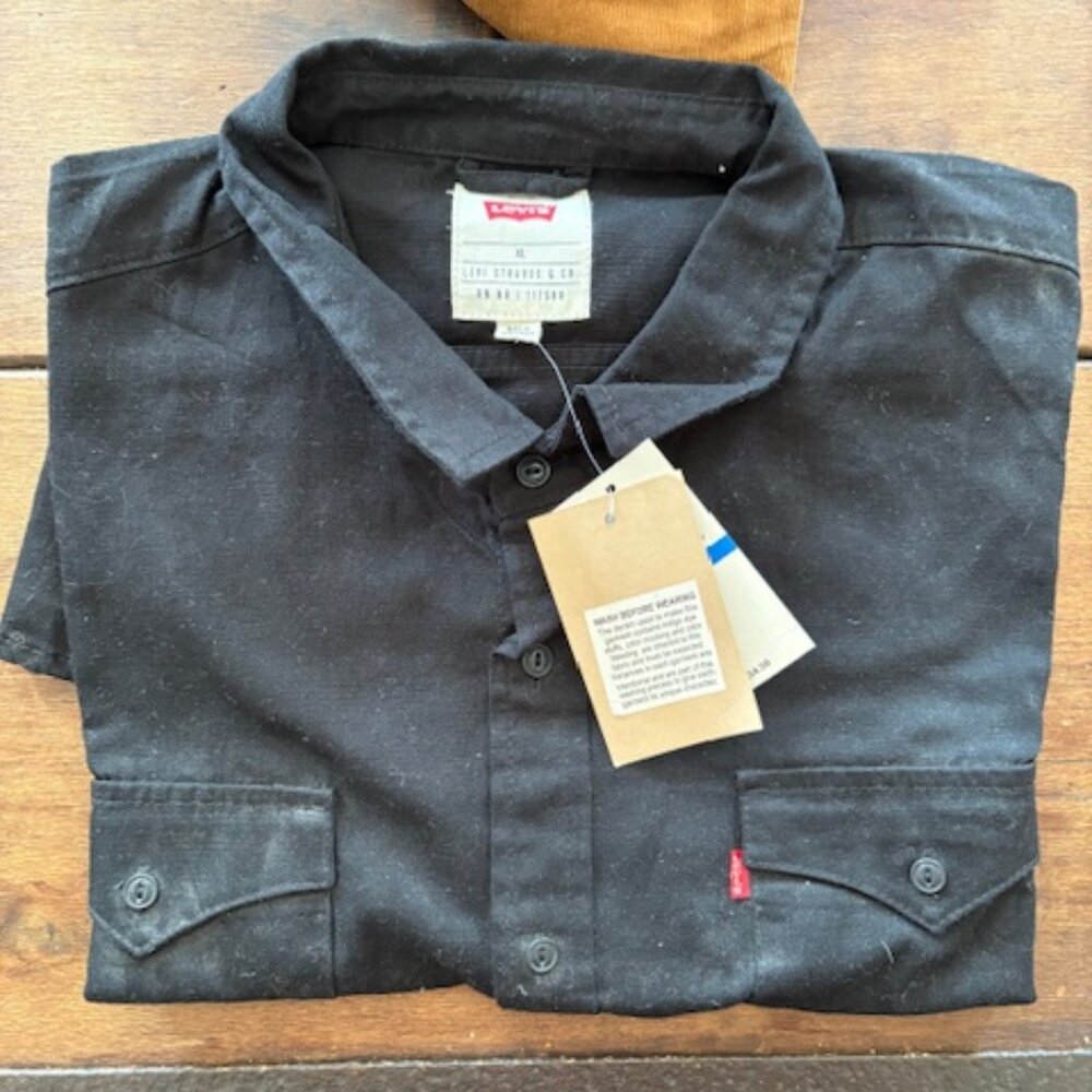 Levi's Western Shirt Black XL